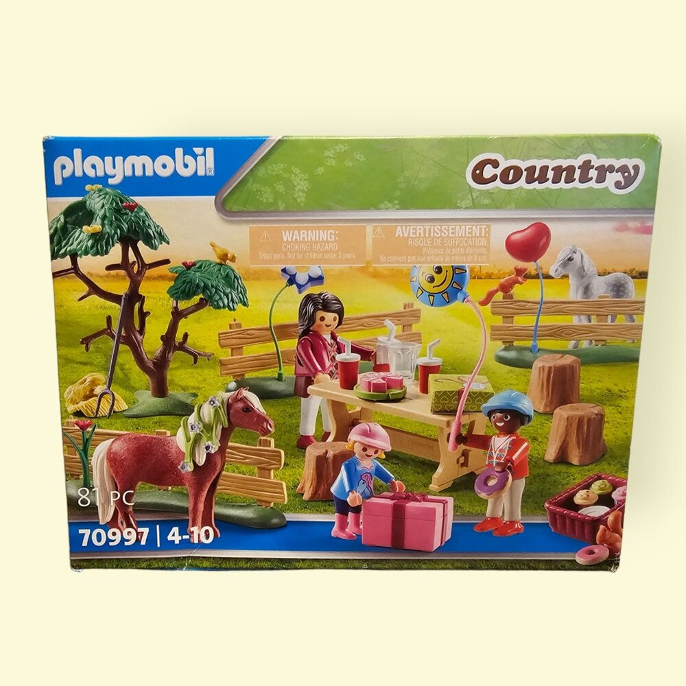 playmobil Pony Farm Birthday Party (70997)